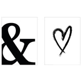 BILD poster, Et L'amour, 30x40 cm, 2 pack