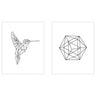 BILD poster, Geometric, 40x50 cm, 2 pack