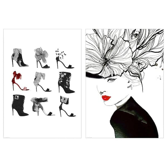 Ikea BILD - Poster, Shoe Paradise, , 50x70 cm