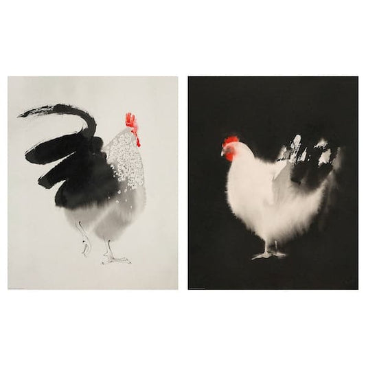 Ikea BILD - Poster, The Queen of the Courtyard, , 40x50 cm