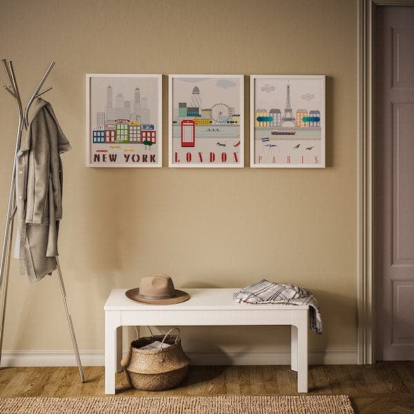 BILD - Poster, London, Paris, New York , 40x50 cm - best price from Maltashopper.com 80441815