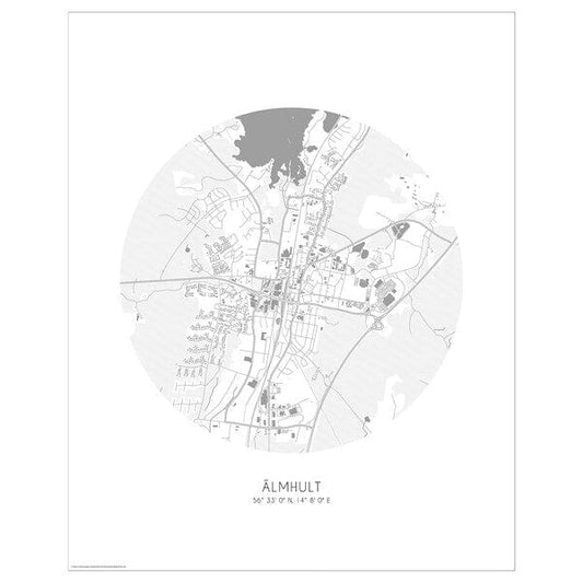 Ikea BILD - Poster, map, Älmhult,40x50 cm