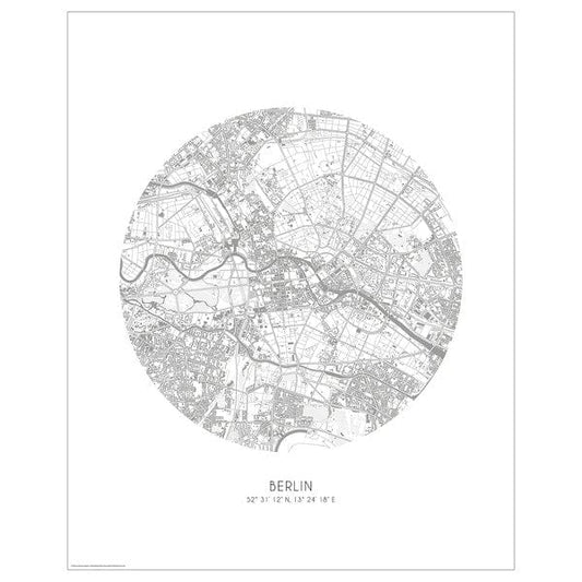 Ikea BILD - Poster, map, Berlin,40x50 cm