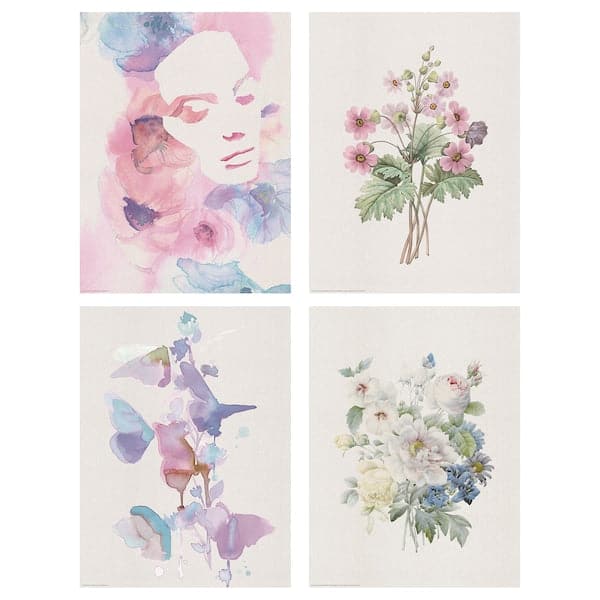 BILD - Poster, Bouquets of flowers, , 30x40 cm - best price from Maltashopper.com 50559929