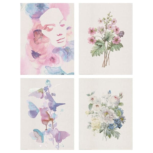 BILD - Poster, Bouquets of flowers, , 30x40 cm