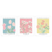 BILD - Poster, flower markets, , 40x50 cm - best price from Maltashopper.com 50554936