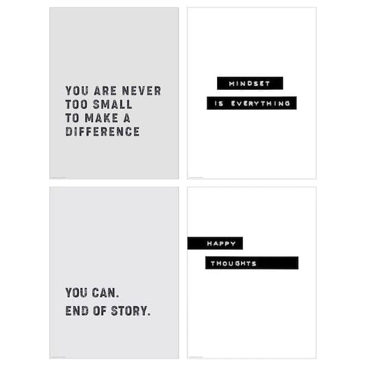 Ikea BILD - Poster, mindset is everything, , 30x40 cm