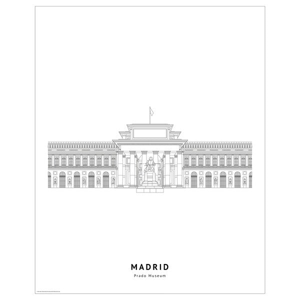 BILD - Poster, Museo del Prado, Madrid,40x50 cm - best price from Maltashopper.com 60581604
