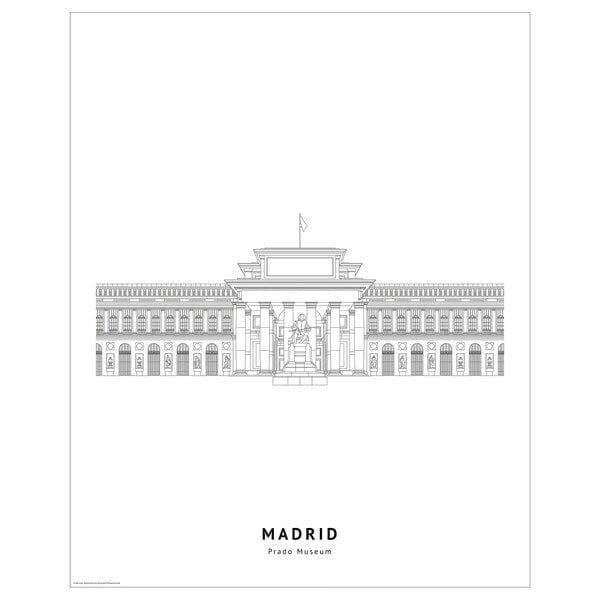 Ikea BILD - Poster, Museo del Prado, Madrid,40x50 cm