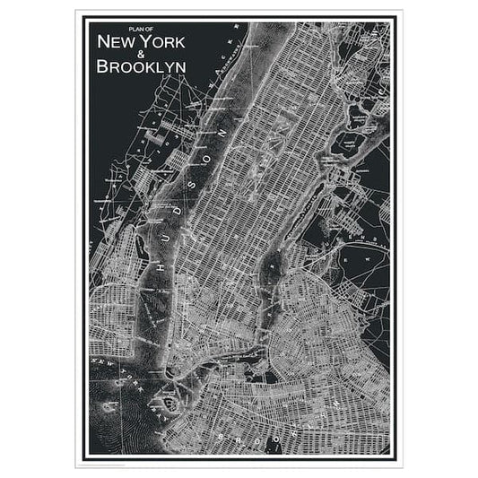 Ikea BILD - Poster, New York City, 50x70 cm