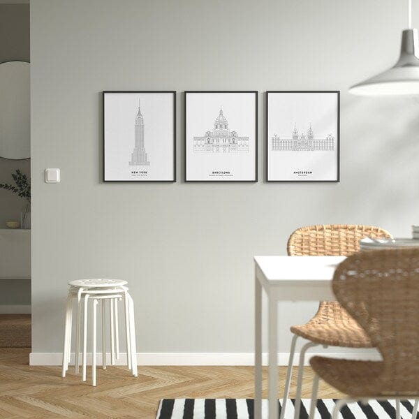 Ikea BILD - Poster, Rijksmuseum, Amsterdam,40x50 cm