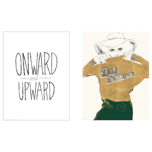 BILD poster, Onward Dreamer, 30x40 cm, 2 pack
