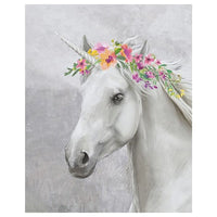 BILD poster, Flower unicorn, 40x50 cm
