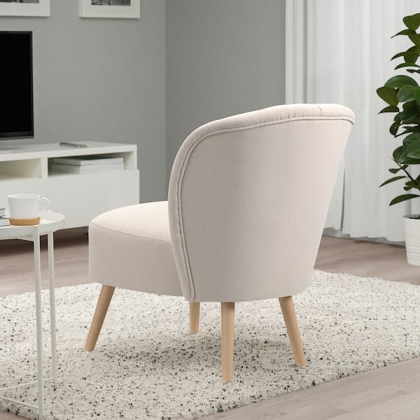 Ikea BILLHAMN Poltrona, grigio-beige ,