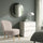 BILLHAMN Poltrona, grigio-beige ,