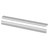 BILLSBRO handle, stainless steel colour, 520 mm, 2 pack