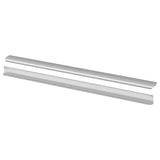 BILLSBRO handle, stainless steel colour, 720 mm, 2 pack