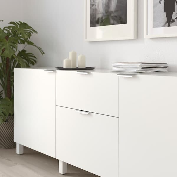 Ikea BILLSBRO - Handle, stainless steel colour, 120 mm