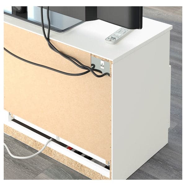 BILLY / BRIMNES - TV combination, white, 340x41x202 cm - best price from Maltashopper.com 69398620