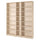 BILLY bookcase comb with extension units, birch effect, 200x28x237 cm