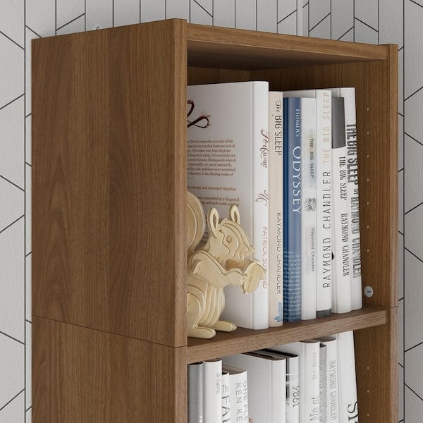 Ikea BILLY - Height extension unit, brown walnut effect, 40x28x35 cm
