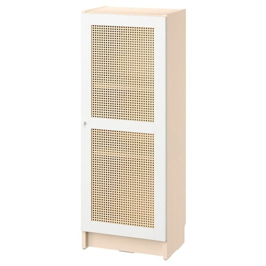 Ikea BILLY / HÖGADAL - Bookcase with door, birch effect,40x30x106 cm