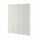 BILLY / HÖGBO - BILLY / HÖGBO Bookcase combination w glass doors, white, 160x202 cm