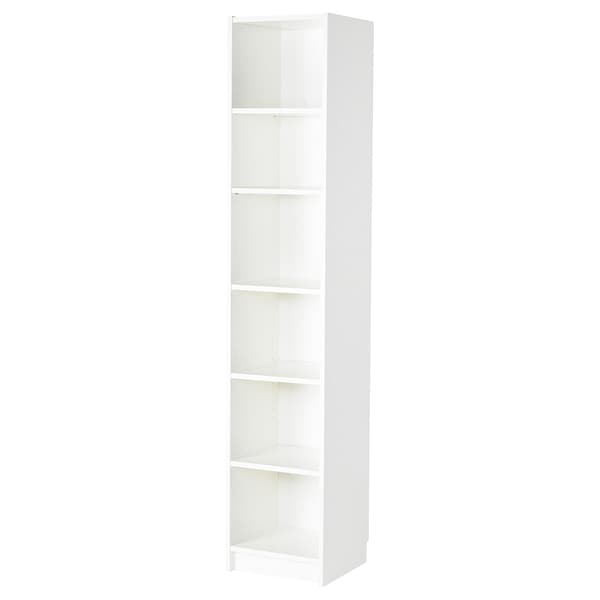 BILLY - Bookcase, white , 40x40x202 cm - Premium Bookcases & Standing Shelves from Ikea - Just €90.99! Shop now at Maltashopper.com