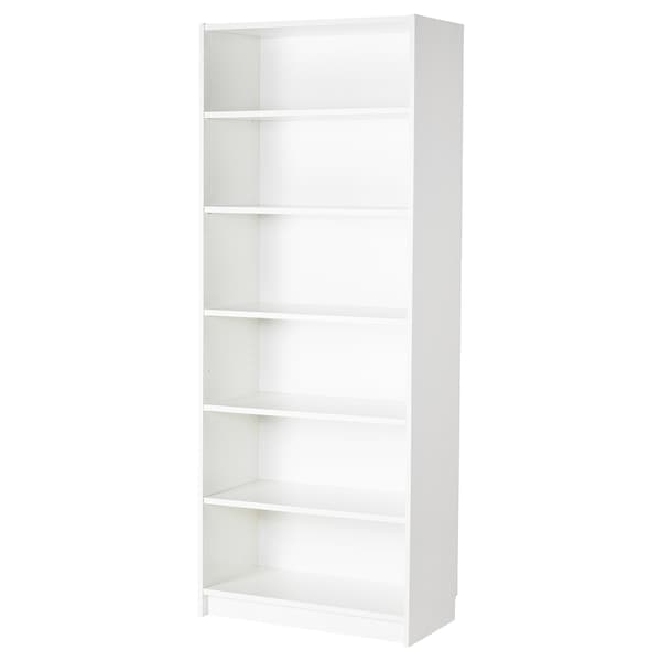 BILLY - Bookcase, white, 80x40x202 cm