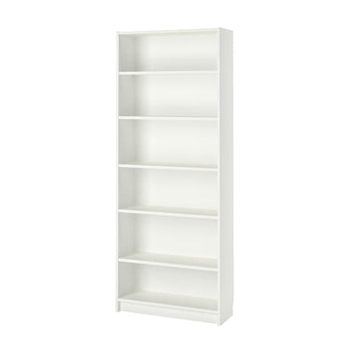 BILLY - Bookcase, white, 80x28x202 cm - best price from Maltashopper.com 00263850