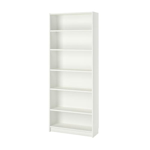 BILLY - Bookcase, white, 80x28x202 cm