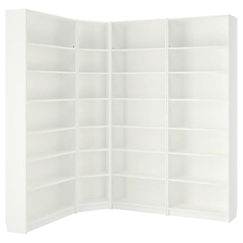 BILLY - Bookcase, white, 215/135x28x237 cm