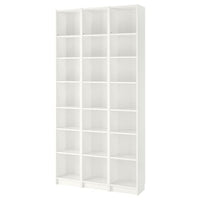 BILLY - Bookcase, white, 120x28x237 cm - best price from Maltashopper.com 39017839