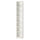 BILLY - BILLY Bookcase, white, 40x28x237 cm