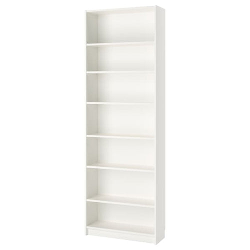 BILLY - Bookcase, white, 80x28x237 cm