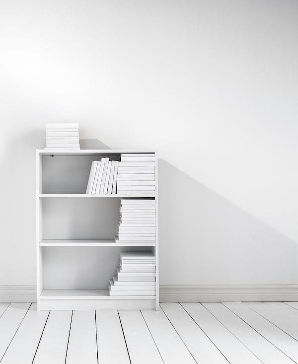 Ikea BILLY - Bookcase, white, 80x28x106 cm