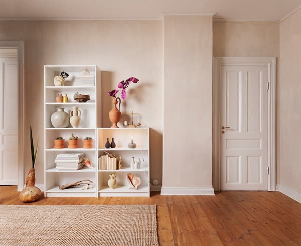 Ikea BILLY - Bookcase, white, 80x28x202 cm