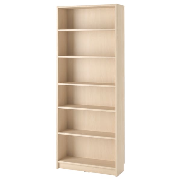 Ikea BILLY - Bookcase, birch effect,80x28x202 cm