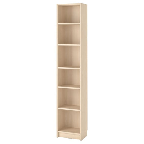 BILLY - Bookcase, birch effect,40x28x202 cm