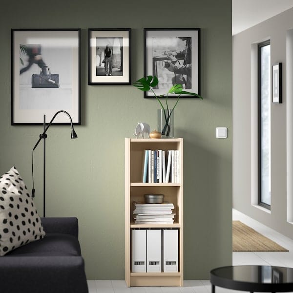 Ikea BILLY - Bookcase, birch effect,40x28x106 cm