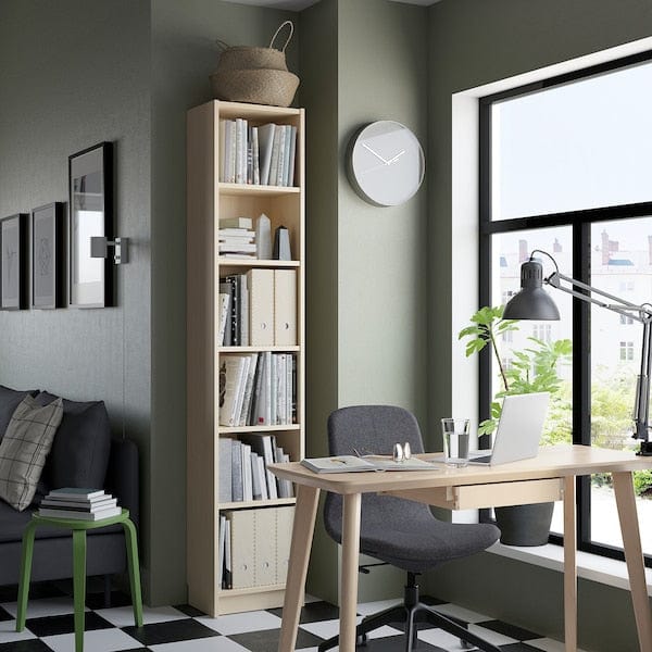 Ikea BILLY - Bookcase, birch effect,40x28x202 cm