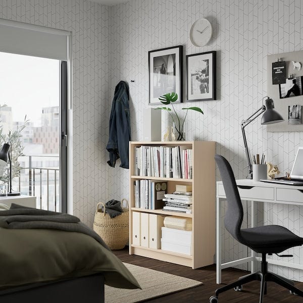 Ikea BILLY - Bookcase, birch effect,80x28x106 cm