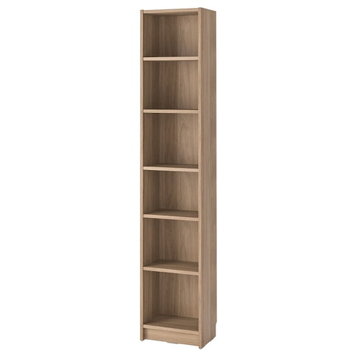 BILLY - Bookcase, oak effect, 40x28x202 cm