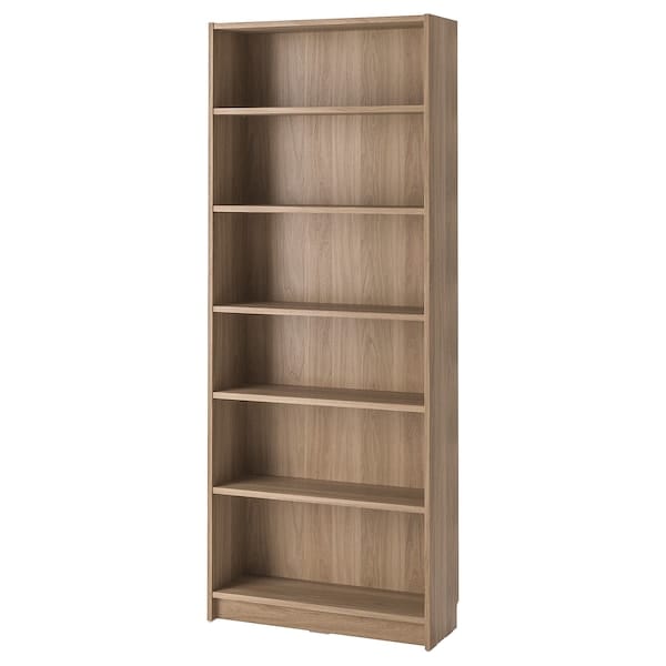 Ikea BILLY - Bookcase, oak effect, 80x28x202 cm