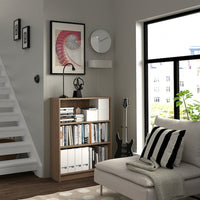 BILLY - Bookcase, oak effect, 80x28x106 cm - best price from Maltashopper.com 90477385