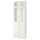 BILLY - BILLY Bookcase w hght ext ut/pnl/glss drs, white, 80x30x237 cm