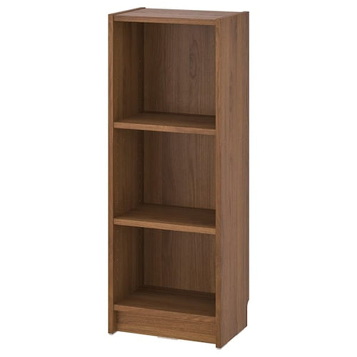 BILLY bookcase, brown walnut effect, 40x28x106 cm