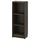BILLY - Bookcase, dark brown oak effect,40x28x106 cm