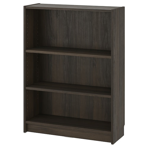 BILLY - Bookcase, dark brown oak effect,80x28x106 cm