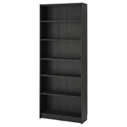 Ikea BILLY - Bookcase, black oak effect, 80x28x202 cm